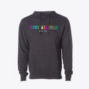 Constableville New York Color Pop Cotton Hoodie Sweatshirt