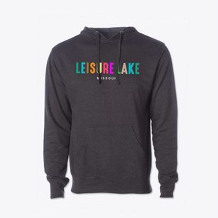 Leisure Lake Missouri Color Pop Cotton Hoodie Sweatshirt