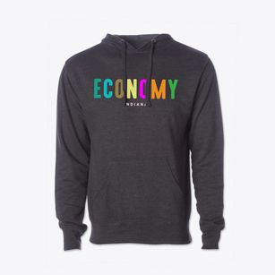 Economy Indiana Color Pop Cotton Hoodie Sweatshirt
