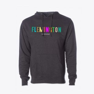 Flemington Missouri Color Pop Cotton Hoodie Sweatshirt
