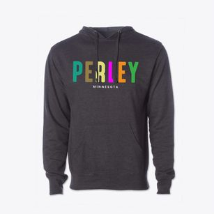 Perley Minnesota Color Pop Cotton Hoodie Sweatshirt