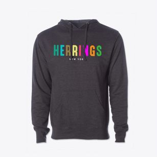 Herrings New York Color Pop Cotton Hoodie Sweatshirt