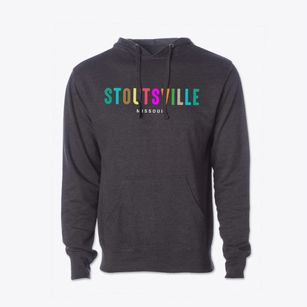 Stoutsville Missouri Color Pop Cotton Hoodie Sweatshirt