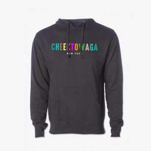 Cheektowaga New York Color Pop Cotton Hoodie Sweatshirt