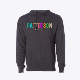 Patterson New York Color Pop Cotton Hoodie Sweatshirt