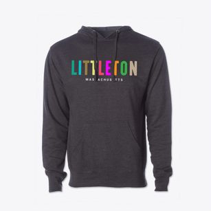 Littleton Massachusetts Color Pop Cotton Hoodie Sweatshirt