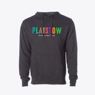 Plaistow New Hampshire Color Pop Cotton Hoodie Sweatshirt