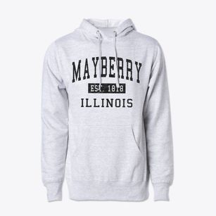 Mayberry Illinois Classic Established Cotton Hoodie Sweatshirt