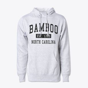 Bamboo North Carolina Classic Established Cotton Hoodie Sweatshirt
