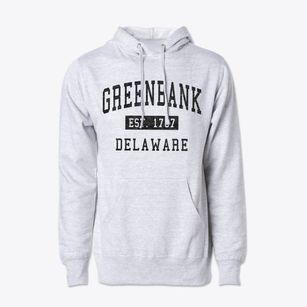 Greenbank Delaware Classic Established Cotton Hoodie Sweatshirt