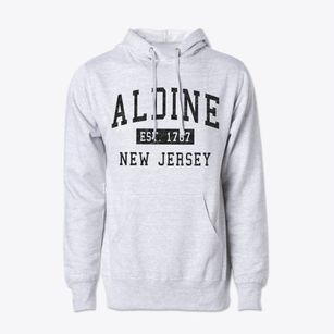 Aldine New Jersey Classic Established Cotton Hoodie Sweatshirt