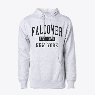 Falconer New York Classic Established Cotton Hoodie Sweatshirt