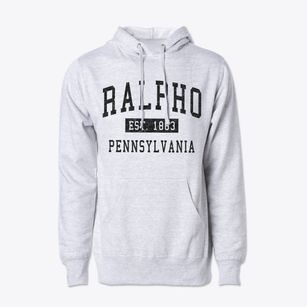 Ralpho Pennsylvania Classic Established Cotton Hoodie Sweatshirt