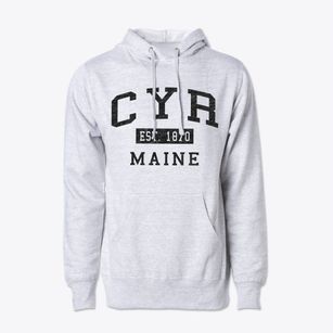 Cyr Maine Classic Established Cotton Hoodie Sweatshirt