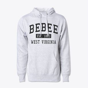 Bebee West Virginia Classic Established Cotton Hoodie Sweatshirt