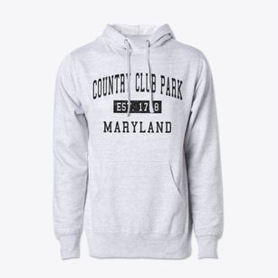 Country Club Park Maryland Classic Established Cotton Hoodie Sweatshirt