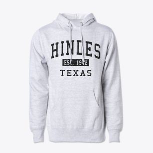 Hindes Texas Classic Established Cotton Hoodie Sweatshirt