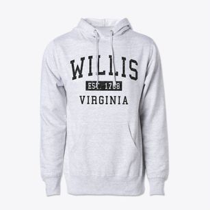 Willis Virginia Classic Established Cotton Hoodie Sweatshirt