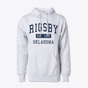 Rigsby Oklahoma Classic Established Cotton Hoodie Sweatshirt