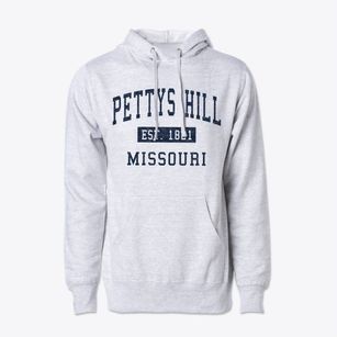 Pettys Hill Missouri Classic Established Cotton Hoodie Sweatshirt