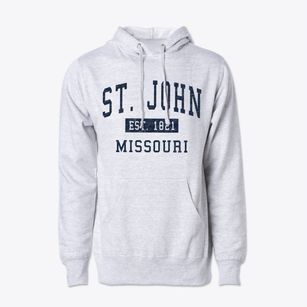 St. John Missouri Classic Established Cotton Hoodie Sweatshirt