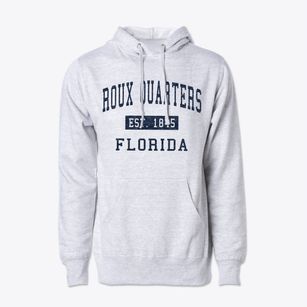 Roux Quarters Florida Classic Established Cotton Hoodie Sweatshirt