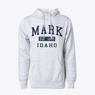 Mark Idaho Classic Established Cotton Hoodie Sweatshirt