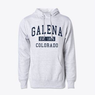 Galena Colorado Classic Established Cotton Hoodie Sweatshirt