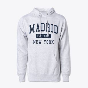 Madrid New York Classic Established Cotton Hoodie Sweatshirt
