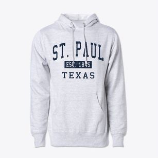 St. Paul Texas Classic Established Cotton Hoodie Sweatshirt