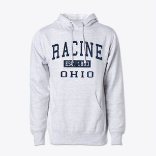 Racine Ohio Classic Established Cotton Hoodie Sweatshirt