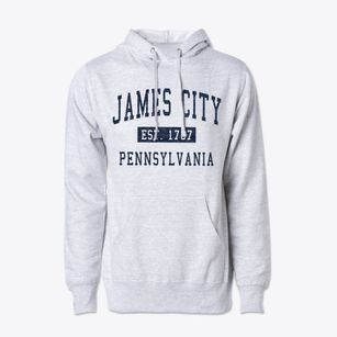 James City Pennsylvania Classic Established Cotton Hoodie Sweatshirt