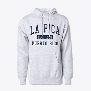 La Pica Puerto Rico Classic Established Cotton Hoodie Sweatshirt