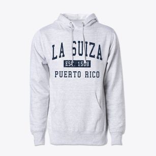 La Suiza Puerto Rico Classic Established Cotton Hoodie Sweatshirt