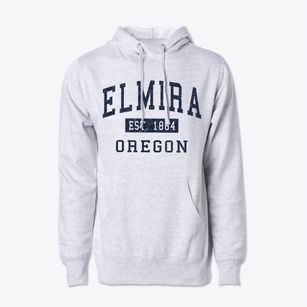 Elmira Oregon Classic Established Cotton Hoodie Sweatshirt