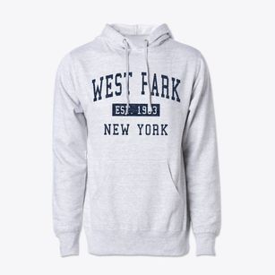 West Park New York Classic Established Cotton Hoodie Sweatshirt