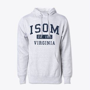 Isom Virginia Classic Established Cotton Hoodie Sweatshirt