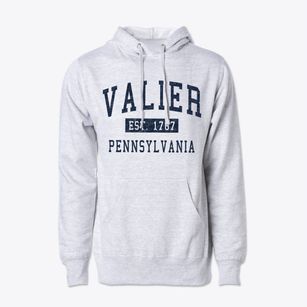 Valier Pennsylvania Classic Established Cotton Hoodie Sweatshirt