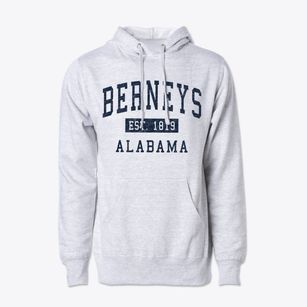 Berneys Alabama Classic Established Cotton Hoodie Sweatshirt