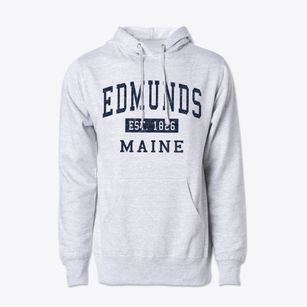 Edmunds Maine Classic Established Cotton Hoodie Sweatshirt