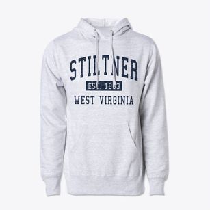 Stiltner West Virginia Classic Established Cotton Hoodie Sweatshirt