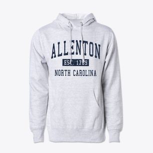 Allenton North Carolina Classic Established Cotton Hoodie Sweatshirt