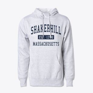 Shakerhill Massachusetts Classic Established Cotton Hoodie Sweatshirt