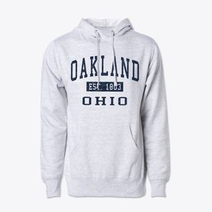 Oakland Ohio Classic Established Cotton Hoodie Sweatshirt
