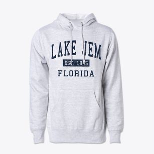 Lake Jem Florida Classic Established Cotton Hoodie Sweatshirt