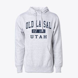 Old La Sal Utah Classic Established Cotton Hoodie Sweatshirt
