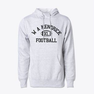 W A Kendrick School Classic Football Cotton Hoodie Sweatshirt