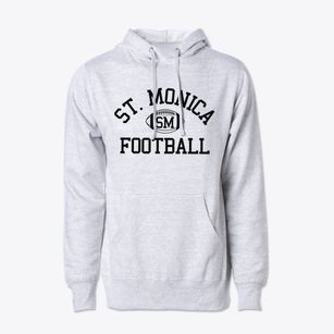Saint Monica School Classic Football Cotton Hoodie Sweatshirt