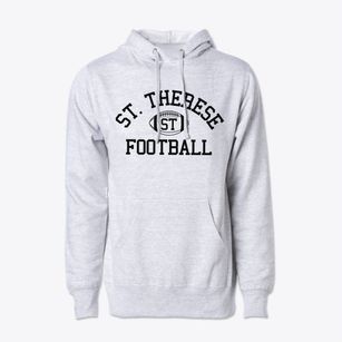 Saint Therese School Classic Football Cotton Hoodie Sweatshirt