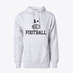 A+ Charter School Classic Football Cotton Hoodie Sweatshirt
